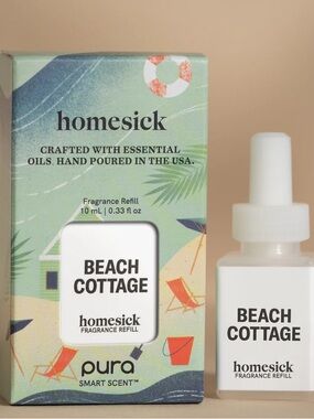 PURA NWT beach cottage essential oil fragrance refill